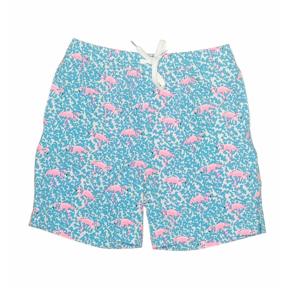 Chubbies Domingos for Flamingos Swim Trunks Size Youth Medium 10/12
